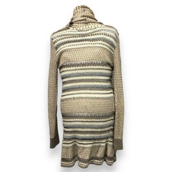 Kensie Women’s Open Front Longline Crochet Sweater Duster Cardigan, size M - Picture 4 of 9